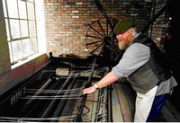 Restored Old Dobby hand loom